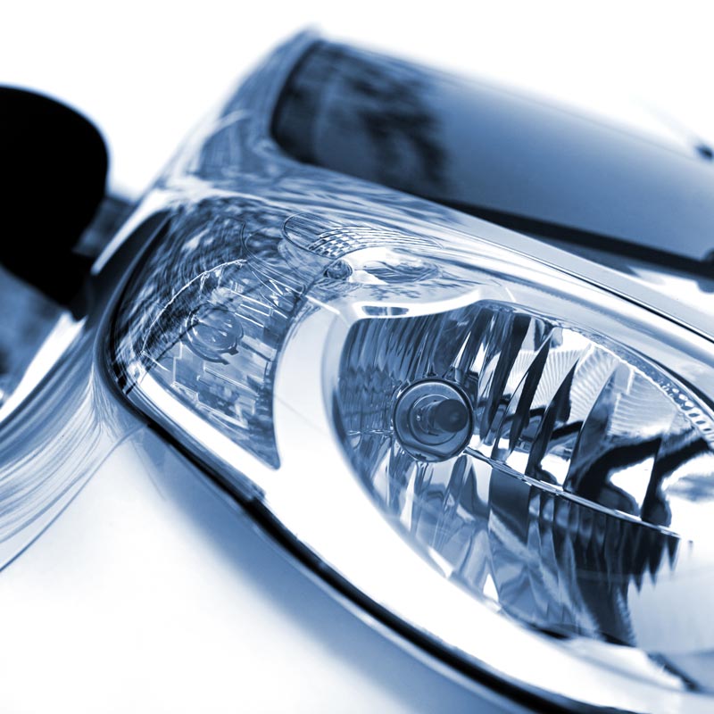 car headlights